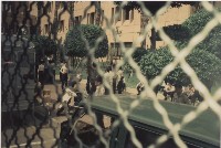 1991年10月8~10日反閱兵廢惡法非暴力抗爭運動系列負片之第三捲及其相片藏品圖，第1張