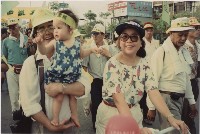1994年五一國際勞動節高雄大遊行系列負片之第五捲及其相片藏品圖，第1張