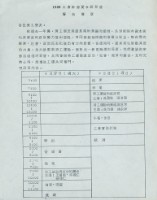 全國自主勞工聯盟1988工會幹部夏令研習營報名簡章藏品圖，第3張