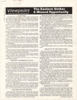 英文文章〈The Eastern Strike: a Missed Opportunity〉影本藏品圖，第1張