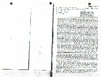 英文文章〈The borderline〉影本藏品圖，第1張