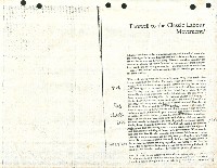 英文文章〈Farewell to the classic labour movement?〉影本藏品圖，第5張