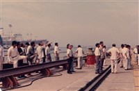高雄市鐵路貨物搬運職業工會「慶祝中華民國70周年建國勞工愛國座談會」照片藏品圖，第9張