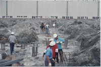 高雄市硫酸錏公司「彰濱工業區行政大樓」興建攝影照片藏品圖，第11張