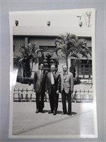 高雄硫酸錏公司前董事長總經理合影相片藏品圖，第1張