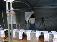 2019年長榮空服員罷工高雄投票所相關照片藏品圖，第5張