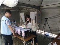 2019年長榮空服員罷工高雄投票所相關照片藏品圖，第7張