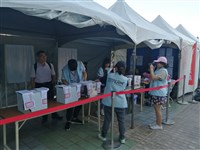 2019年長榮空服員罷工高雄投票所相關照片藏品圖，第13張