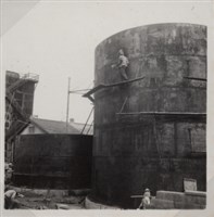 台肥公司《磷酸工場機械設備暨600噸磷酸貯槽基礎工程》照片5藏品圖，第10張