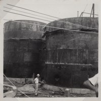 台肥公司《磷酸工場機械設備暨600噸磷酸貯槽基礎工程》照片5藏品圖，第11張