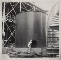 台肥公司《磷酸工場機械設備暨600噸磷酸貯槽安裝工程》照片3藏品圖，第4張