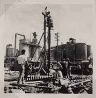 台肥公司《變電工場機械設備基礎工程一》照片1藏品圖，第2張
