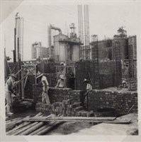 台肥公司《變電工場機械設備基礎工程一》照片1藏品圖，第9張