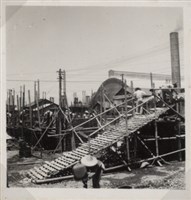 台肥公司《變電工場機械設備基礎工程一》照片2藏品圖，第2張