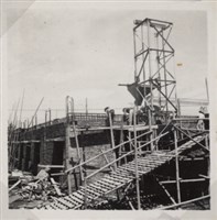 台肥公司《變電工場機械設備基礎工程一》照片3藏品圖，第2張