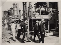 台肥公司《臺肥總經理蒞廠參觀之一》照片藏品圖，第9張