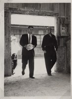 台肥公司《臺肥總經理蒞廠參觀之四》照片藏品圖，第5張