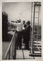 台肥公司《五十五年二月陳總經理視察》照片3藏品圖，第4張