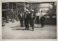 台肥公司《五十五年二月陳總經理視察》照片4藏品圖，第6張