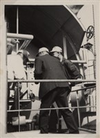 台肥公司《五十五年二月陳總經理視察》照片4藏品圖，第7張