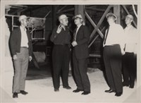 台肥公司《五十五年二月陳總經理視察》照片6藏品圖，第5張