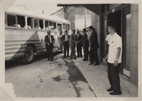 台肥公司《五十五年三月監察委員視察本廠》照片1藏品圖，第5張