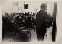 台肥公司《五十五年三月監察委員視察本廠》照片1藏品圖，第6張