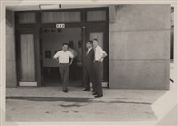 台肥公司《五十五年三月監察委員視察本廠》照片1藏品圖，第7張