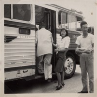 台肥公司《五十五年三月監察委員視察本廠》照片3藏品圖，第4張