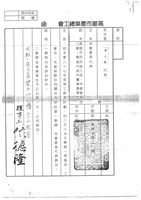 工會提案表及會議紀錄(影本)藏品圖，第1張