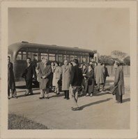 電信工會慰問一江新邨烈屬相片藏品圖，第2張