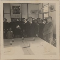 電信工會慰問一江新邨烈屬相片藏品圖，第6張