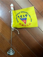 高雄醫學大學醫療事業企業工會會旗(小)藏品圖，第1張