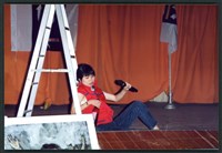 1992年5月24日勞陣募款晚會「社會正義之夜」行動劇表演相片數位檔藏品圖，第1張