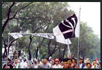 1992年4月19日勞陣參與「廢除國大、總統直選」台北大遊行相片數位檔藏品圖，第1張