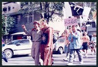1992年10月4日「一台一中行動聯盟」舉辦「1004大遊行」相片數位檔藏品圖，第1張
