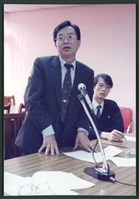 1992年2月25日「勞動憲章公聽會」相片數位檔藏品圖，第1張