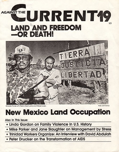 英文期刊封面「Land and Freedom - or Death. New Mexico Land Occupation」影本的圖片