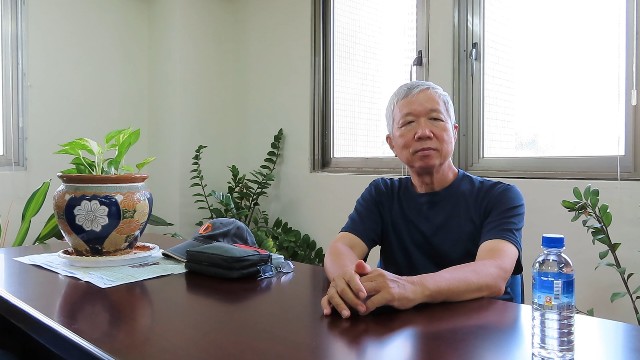 輪班制勞動者《焚化爐機台操作人員-侯䆐椿先生》田野調查口述影像的圖片