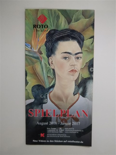 「Roto Theater: Spielplan August 2016 - Januar 2017」節目簡介小冊的圖片