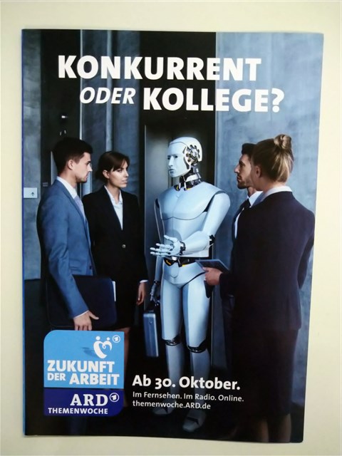 「Konkurrent oder Kollege」節目摺頁的圖片