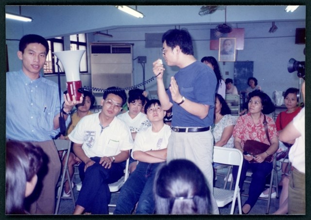 1992年06~07月基隆客運工會抗爭行動相片數位檔的圖片