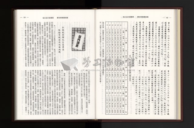 《加工出口區簡訊合訂本》第24卷第1期至第24卷第12期藏品圖，第99張