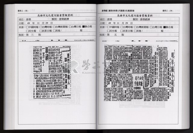 「唐榮鐵工廠股份有限公司產業文化資產清查」第二冊藏品圖，第202張