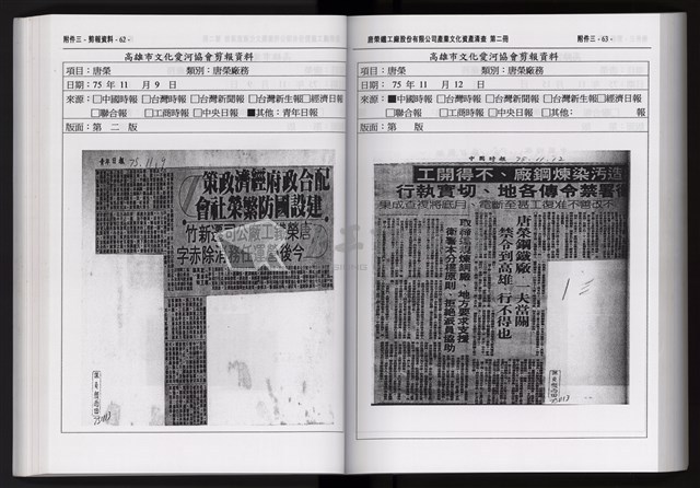 「唐榮鐵工廠股份有限公司產業文化資產清查」第二冊藏品圖，第143張