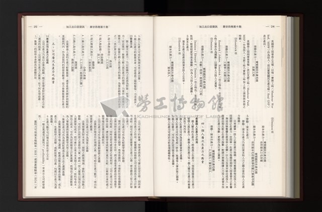 《加工出口區簡訊合訂本》第24卷第1期至第24卷第12期藏品圖，第274張