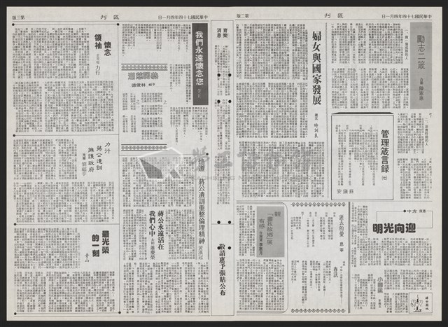 《加工出口區區刊半月刊合訂本》第193期至第338期藏品圖，第254張