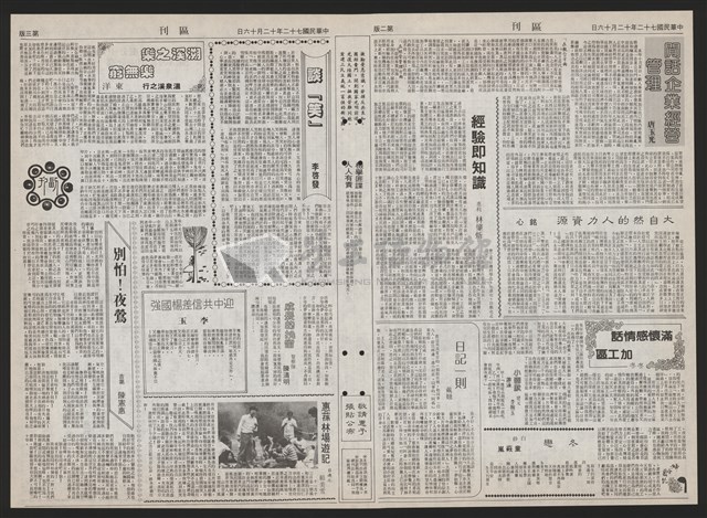 《加工出口區區刊半月刊合訂本》第193期至第338期藏品圖，第188張
