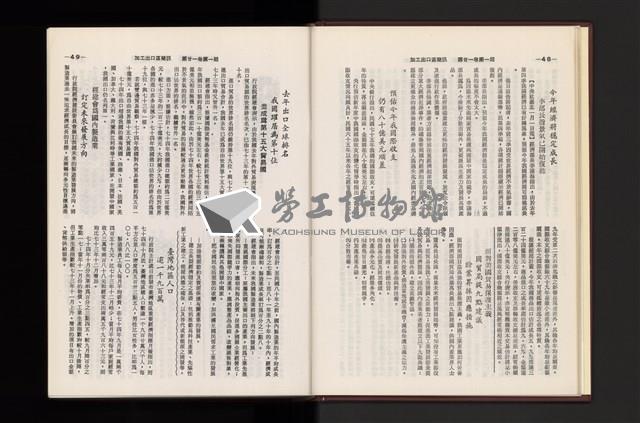 《加工出口區簡訊合訂本》第21卷第1期至第21卷第12期藏品圖，第27張