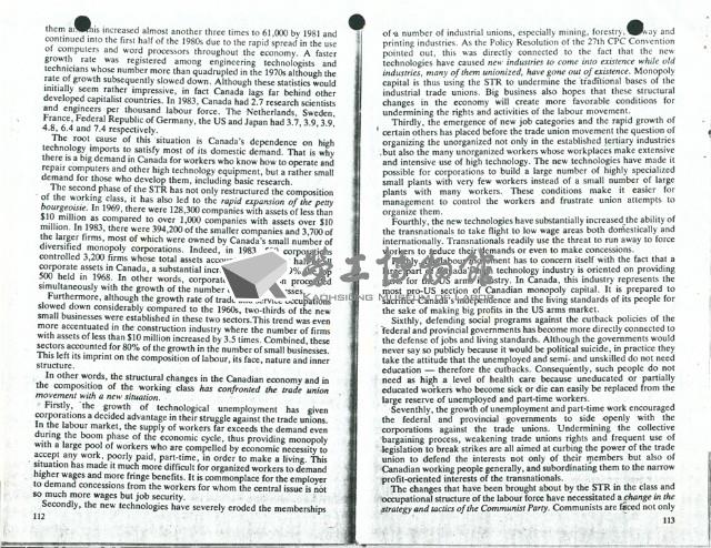 英文文章〈New approaches to Canada’s class structure〉影本藏品圖，第3張